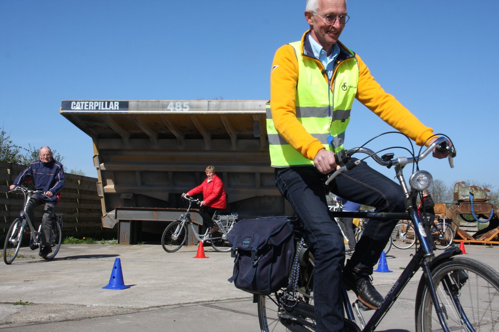 Fietsclinic 65+ - Provincie Groningen - Verkeerswijzer Groningen - Sociaal Werk Oldambt- Promotie Noord